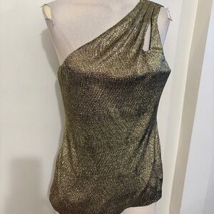 Cache metallic top size medium